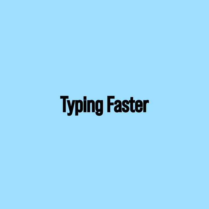 How I Increased My Typing Speed in Two Days